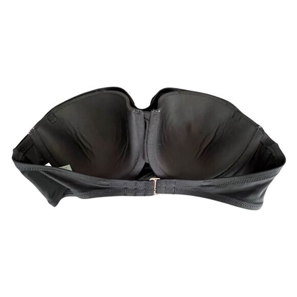 Shade Shore Bikini Top Swim Suit Metallic Studded Studs size 36B - Picture 6 of 7